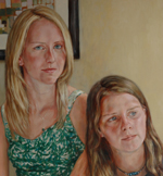 Portrait of Chloe and Martha Nicol